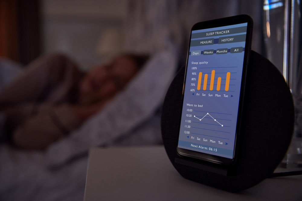 Patient syncing health data from device to smartphone